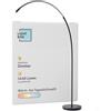 Lightbox LED lampada da terra ad arco | 1,7 m di altezza | lampada da terra con interruttore, dimmerabile (CCT) | lampada LED (1440 lm, 18 W) | lampada da terra anche come lampada per camera da letto,