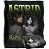 LOGOVISION Beetlejuice 2 (2024) Beetlejuice Beetlejuice Astrid Homage Coperta super morbida al tatto setoso - 152 x 127 cm