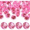 LYHLYA Pietre preziose per bambini, diamanti acrilici rosa, 25 mm, diamanti decorativi acrilici, gemme finte per vasi, vasi di nozze, decorazioni da tavolo, decorazioni per feste