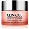 Clinique All About Eyes Rich - Crema idratante per contorno occhi 30 ml