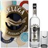 Beluga Noble Russian Vodka EXPORT 40% Vol. 1l in Giftbox with 1 Rocking glass