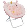 WELL HOME MOBILIARIO & DECORACIÓN WELL HOME - Fauteuil pliant Licorne, tissu rose