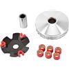Trkimal Kit variatore da corsa ad alte prestazioni con pesi a rulli di rame da 6,5 grammi per scooter cinese ciclomotore ATV Go Kart Taotao GY6 50cc 80cc 1P39QMB 1P47QMD