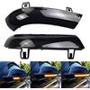 LEDFEWAG 2 pezzi LED Dinamico Indicatore di direzione Luci per specchietto retrovisore Compatibile per Golf 5 MK5 Variant GTI Eos Jetta Passat B6 Sharan