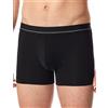Schiesser Herren Shorts-Pure Micro Boxer a Pantaloncino, Nero_182178, L Uomo