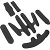 CHICIRIS Fodera per Casco da Bici, Fodera per Caschi, Kit di Imbottitura per Caschi, Ricambio per Bici, Set di Cuscinetti in Schiuma Universali per Caschi, Fodera in Spugna per Moto, (Nero)