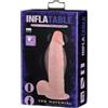 Baile Gonfiabile - vibratore realistico gonfiabile (naturale)