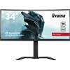 iiyama G-MASTER GCB3481WQSU-B1 Monitor PC 86,4 cm (34") 3440 x 1440 Pixel UltraWide Quad HD LCD Nero [GCB3481WQSU-B1]