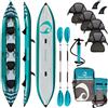 SPINERA Kayak SPINERA HYBRIS 510 - kayak gonfiabile 4 posti - opzione: 2 pagaie + pompa