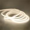 pcning IP67 Impermeabile Strip LED COB 220V 5M Flessibile Striscia Bianco 4000K, Strisce LED 220 Volt da Esterno 5 Metri (Bianco, 5M)
