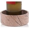 Radicaln Sottobicchiere marinara per bottiglie di vino, realizzato a mano, in marmo, 14 cm, decorazione moderna per la casa, bar, portabottiglie, supporto in sughero per vino, accessori da cucina