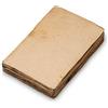 Wanderings Carta Vintage Fatta a Mano - 50 Fogli Vuoti - Ideale per Inviti, Appunti, Bricolage e Artigianato - Leggermente Frastagliata - Carta di Cotone Riciclato Spessa 150 GSM - 10,5x15 cm
