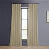 HPD Half Price Drapes VPYC-P VPYC-161204-96-Tende Felpato per Camera da Letto, 50 x 96 cm, Colore: Beige Chiaro, Velluto, 50 X 96