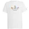 ADIDAS ORIGINALS T-SHIRT LOGO MULTICOLOR BAMBINO