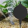VolksRose Ossigenatore per Acquario Pompa Acquario, Mini Pompa Ad Aria Silenzio meno di 35dB per Acquari di Piccole e Medie Dimensioni, 1,3W Aeratore per Acquari Silenzioso 27L/H con Pietra Bolla, Nero