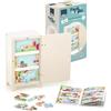 Vilac Pack it right Frigo-Ingela P.Arrhenius creativi-1 frigorifero 21 pezzi 2 ripiani magnetici-Giochi di risveglio legno-Giocattolo per bambini dai 5 anni-7640, 7640
