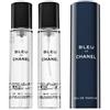 Chanel Bleu de Chanel - Refillable Eau de Parfum da uomo 3 x 20 ml