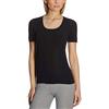 Schiesser - Maglietta, Donna, Nero (Schwarz (000-schwarz)), 44 IT (L)