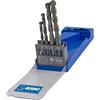 Krino 03085201 Punte Foratutto Universali, Set da 4 Pezzi, Acciaio, 5÷10 mm