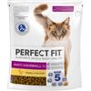 PERFECT FIT (Hairball 1+) 750g Alimento secco ricco di pollo per gatti - previene la formazione di boli di pelo