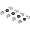 Delock Scatola di giunzione in fibra ottica da 19" 6 x SC Duplex OM3 1U pronta p