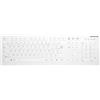 CHERRY AK-C8112 tastiera RF Wireless AZERTY Francese Bianco