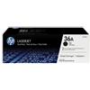 HP Confezione da 2 cartucce originali di Toner nero LaserJet 36A