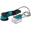 Makita BO003CGZ 40V Max Li-Ion XGT 125 mm levigatrice orbitale senza spazzole, batterie e caricabatterie non inclusi