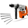 WORX WX333 Martello Demolitore 3 Funzioni Foratura, Martellatura e Scalpellatura, 1250 watt, Impugnatura Antivibrazione