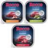 Rocco Set prova! 9 x 300 g Rocco Vaschette - Mix 1 Classic: Manzo puro, Manzo con Trippa Verde, Manzo con Cuori di Pollo