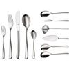 WMF Set di Posate Vision per più Persone, costituito da Diversi Elementi, Acciaio Inox, Acciaio Inox, 66-Teilig