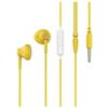 Pantone™ - Auricolari con Filo - Jack da 3,5mm - 1,2 Metri - Giallo