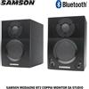 SAMSON Coppia monitor da studio Samson MediaOne BT3 con Bluetooth 30 Watt Amplificati