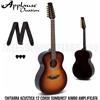 Ovation Applause AAJ96-1 Chitarra acustica 12 corde amplificata Sunburst Jumbo