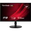 Viewsonic Monitor led 24 Viewsonic VG2408A Full HD 1920x1080p 5ms classe E Nero [VG2408A-MHD]