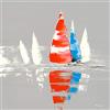 International Graphics - Immagine finita - Guy, Fontdeville - ''Dans le vent I''- 30 x 30 cm - Stampa diretta su acrilico