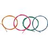 JTLB Corde per basso al neon Piccolo Bass Strings 12×10×1 1.16Mm, 1.44Mm, 2.0Mm, 2.54Mm .046-.100 4- Corde Colorate Strumento a Corde per Basso Elettrico