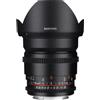 Samyang Obiettivo Reflex Samyang 16mm T2.2 VSLR ED AS UMC CS II per Fuji X (F1322710101)