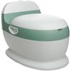 THERMOBABY - Mini water verde salvia - Vasino per bambini con suono dello sciacquone - Water per bambini - Educazione al vasino - Batterie incluse - Da 18 mesi in su