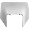 POLISPORT 8666900001 - Maschera restyling faro forte e durevole compatibile con le moto HUSQVARNA a colori Bianco