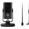 RØDE NT-USB Mini Microfono USB a condensatore di qualità da studio + Cavo SC16 da USB-C a USB-C (300 mm - Compatibile con Android e Mac) per Registrazione vocale e strumentale