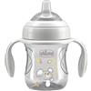 Chicco Tansition Cup Tazza 4M+ Colore Grigio Capacità 200ml, 1 Pezzo