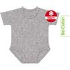 J Bimbi Warm - Melange Body Neonato 0-36 Mesi Grigio, 1 body