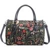 Signare Tapestry Borsone da Viaggio Donna, Borsone Palestra Donna, Weekender Travel Bag con Disegni da Giardino