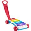 Fisher-Price - Xilofono Gigante, giocattolo elettronico musicale trainabile con canzoni educative, regalo per bambini 9-36 Mesi, Versione Inglese+Italiano+Portoghese+Spagnolo, HJK38