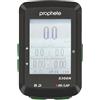 PROPHETE Navigazione GPS per bicicletta, 14 funzioni, navigatore per bicicletta, impermeabile IPX6, display illuminato, batteria agli ioni di litio con cavo USB e supporto per manubrio