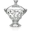 RCR CRISTALLERIA ITALIANA Laurus scatola dolci vetro con coperchio 18 cm