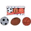 Simba 107352005 - Set con 3 Mini Palloni (Basket, Rugby e Calcio)