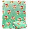 LOGOVISION Gremlins Gizamo Santa Hat Pattern Coperta super morbida al tatto setoso - 152 x 127 cm