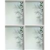 Gardinia Pellicola per finestre ad adesione statica, Privacy 50, Traslucido, Tagliabile su Misura, 100% PVC, 90 x 150 cm, Semi-Trasparente (Confezione da 4)